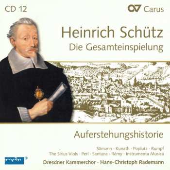8CD/Dobozkészlet Heinrich Schütz: Die Gesamteinspielung, Box II