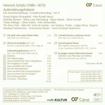 8CD/Dobozkészlet Heinrich Schütz: Die Gesamteinspielung, Box II