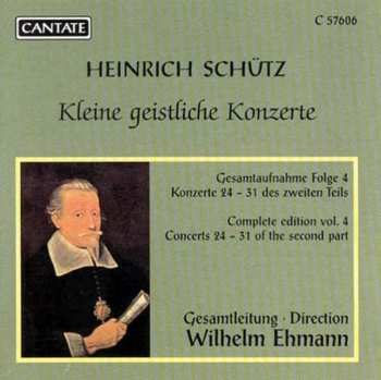 Album Heinrich Schütz: Kleine Geistliche Konzerte (Gesamtaufnahme 3. Folge)