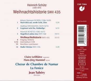 CD Heinrich Schütz: Weihnachtshistorie