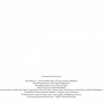 CD Heinrich Schütz: Weihnachtshistorie