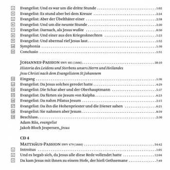 4CD/Dobozkészlet Heinrich Schütz: The Complete Narrative Works 
