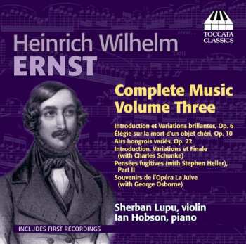 Album Ian Hobson: Complete Music, Volume Three