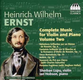 Album Ian Hobson: Complete Music For Violin And Piano Volume Two