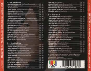 3CD/Dobozkészlet Heintje: De Nachtegaal Van Bleyerheide - Het Allerbeste, Die Größte Erfolge, The Best Of All