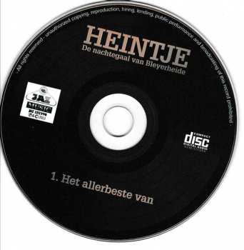 3CD/Dobozkészlet Heintje: De Nachtegaal Van Bleyerheide - Het Allerbeste, Die Größte Erfolge, The Best Of All