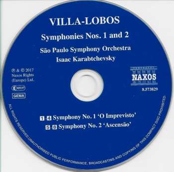6CD/Dobozkészlet Heitor Villa-Lobos: Complete Symphonies