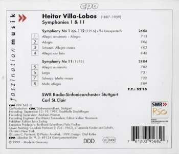 7CD/Dobozkészlet Heitor Villa-Lobos: Complete Symphonies
