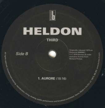 2LP Heldon: Third (It's Always Rock 'n' Roll)