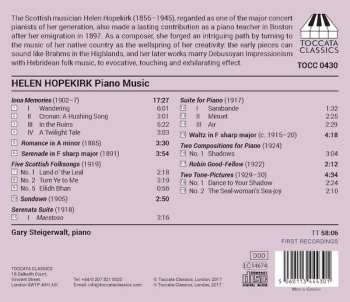 CD Helen Hopekirk: Piano Music