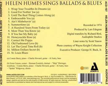 CD Helen Humes: Sings Ballads & Blues