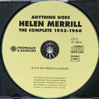 4CD/Dobozkészlet Helen Merrill: Anything Goes (The Complete 1952-1960)