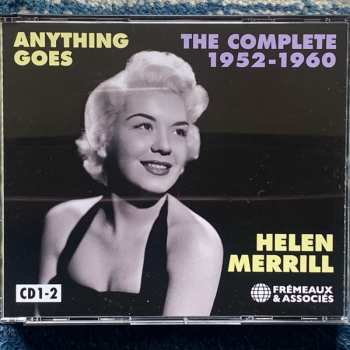 4CD/Dobozkészlet Helen Merrill: Anything Goes (The Complete 1952-1960)