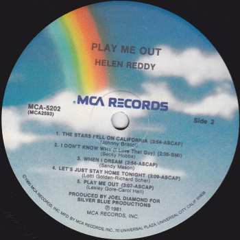 LP Helen Reddy: Play Me Out