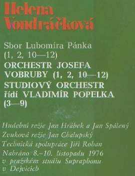 LP Helena Vondráčková: S Písní Vstříc Ti Běžím…