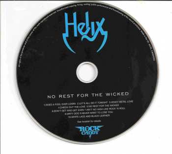CD Helix: No Rest For The Wicked