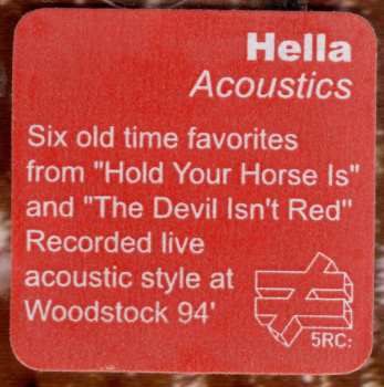 CD Hella: Acoustics