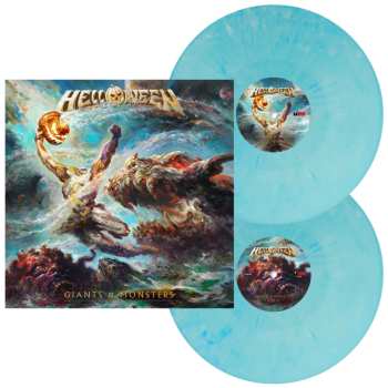LP Helloween: Giants & Monsters (monster Light Blue Vinyl)