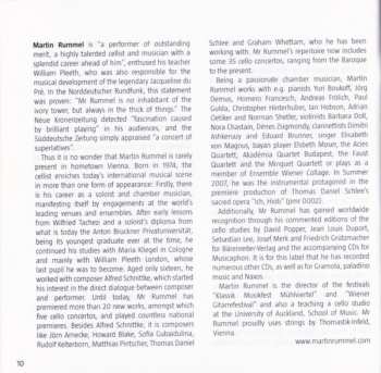 CD Martin Rummel: Helmut Rogl - Complete Cello Works So Far