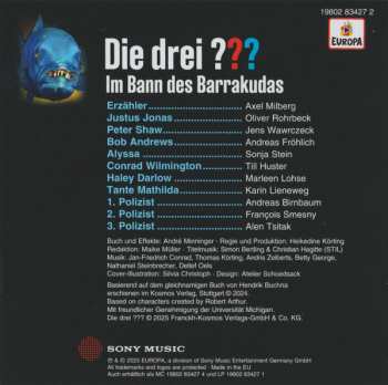 CD Hendrik Buchna: Die Drei ??? 236 - Im Bann Des Barrakudas