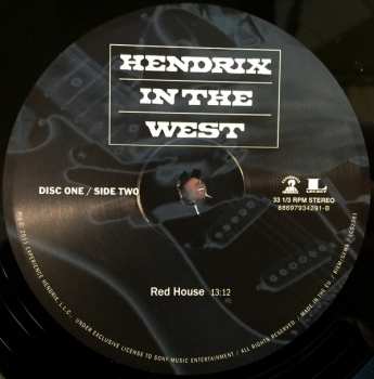 2LP Jimi Hendrix: Hendrix In The West