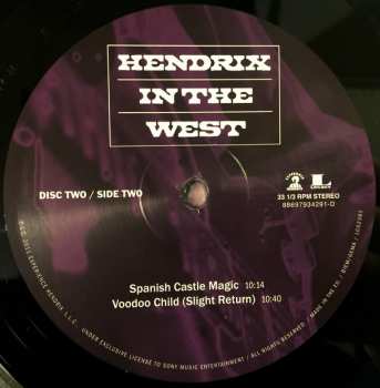 2LP Jimi Hendrix: Hendrix In The West