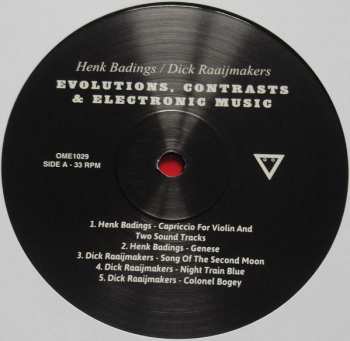 LP Henk Badings: Evolutions, Contrasts & Electronic Music LTD