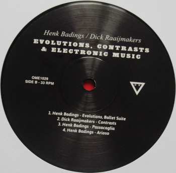 LP Henk Badings: Evolutions, Contrasts & Electronic Music LTD