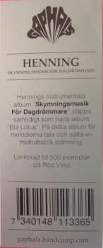 LP Henning Sernhede: Skymningsmusik För Dagdrömmare LTD | CLR