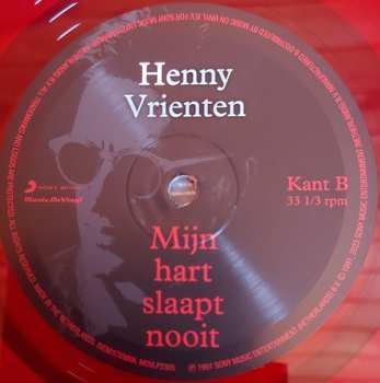 LP Henny Vrienten: Mijn Hart Slaapt Nooit LTD | NUM | CLR