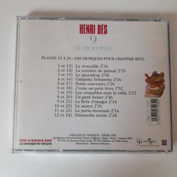 CD Henri Des: 9 - Le Crocodile