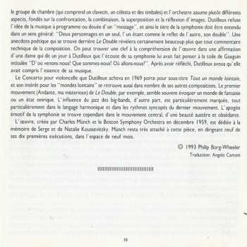 CD Henri Dutilleux: Symphony No. 1 / Symphony No. 2 'Le Double'