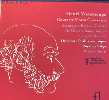 3CD/Dobozkészlet Henri Vieuxtemps: Complete Violin Concertos