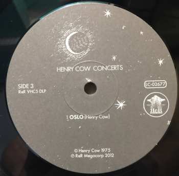 2LP Henry Cow: Concerts LTD