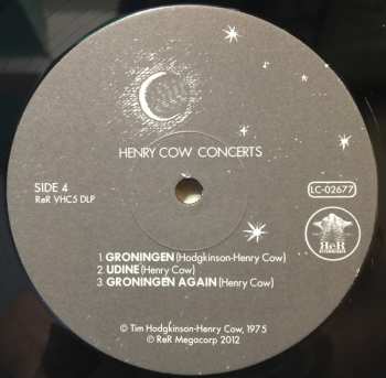 2LP Henry Cow: Concerts LTD