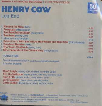17CD/DVD/Dobozkészlet Henry Cow: The Henry Cow Box Redux: The Complete Henry Cow  50th Anniversary