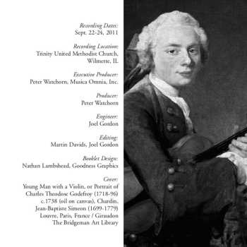 2CD Henry Eccles: Sonatas For Violin & Continuo (First Book, 1720)