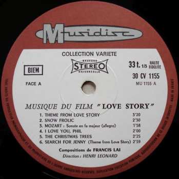 LP Francis Lai: Love Story - Music Of The Movie