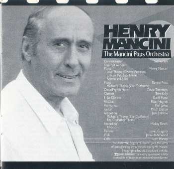 CD Henry Mancini: Cinema Italiano - Music Of Ennio Morricone & Nino Rota