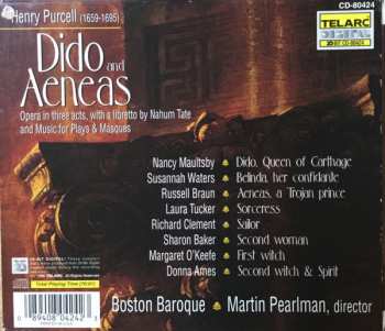 CD Henry Purcell: Dido And Aeneas And Music For Plays & Masques