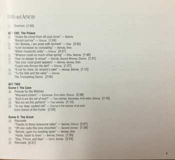 CD Henry Purcell: Dido And Aeneas And Music For Plays & Masques