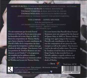 CD Henry Purcell: English Royal Funeral Music