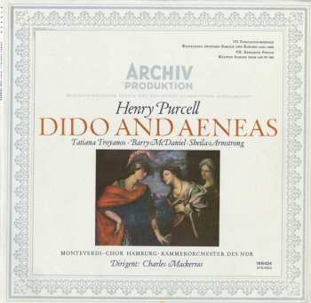 Album Tatiana Troyanos: Dido And Aeneas