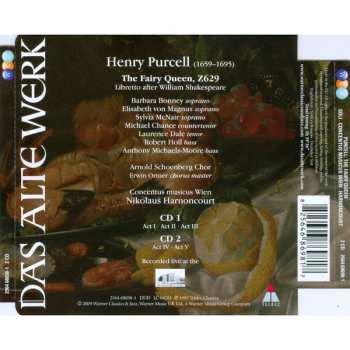 2CD Nikolaus Harnoncourt: The Fairy Queen