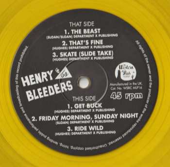 EP Henry & The Bleeders: The Beast LTD | NUM | CLR
