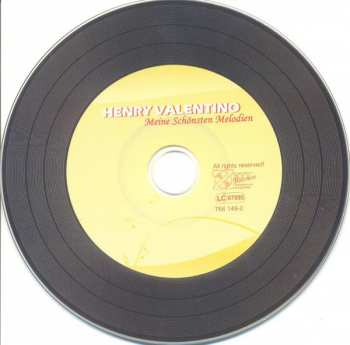CD Henry Valentino: Meine Schönsten Melodien