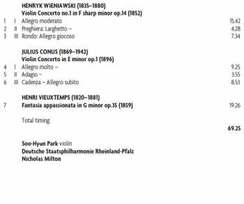 CD Henryk Wieniawski: Fantasia Appassionata 