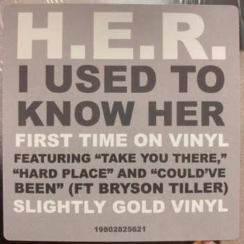 2LP H.E.R.: I Used To Know Her CLR
