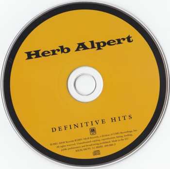 CD Herb Alpert: Definitive Hits