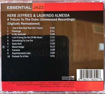 CD Laurindo Almeida: A Tribute To The Duke (Unreleased Recordings)